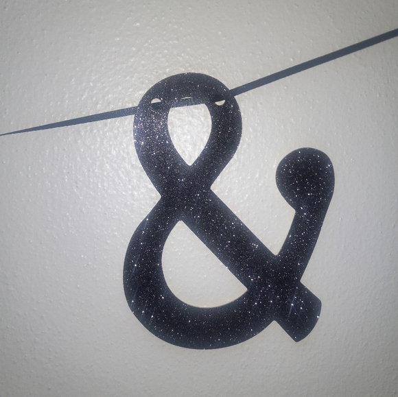 18TH BIRTHDAY BANNER "LOOK AT YOU TURNING 18 & S**T". BLACK CUT OUT LETTERS. - Picture 3 of 3